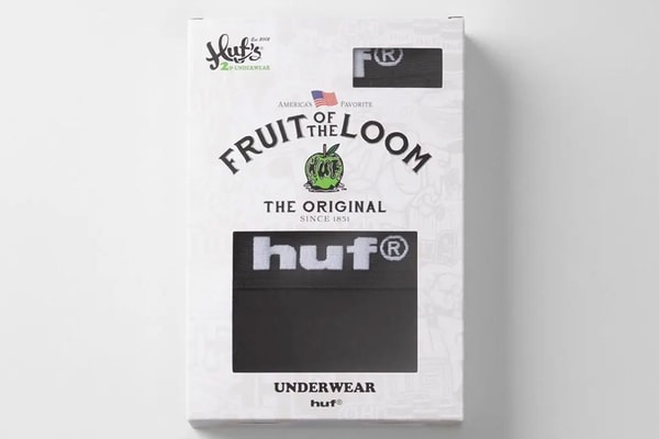 HUF and Fruit of the Loom Launch Collaborative Essentials Capsule underwear tank top