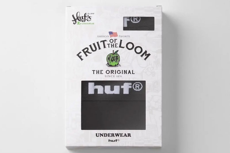 HUF and Fruit of the Loom Launch Collaborative Essentials Capsule underwear tank top