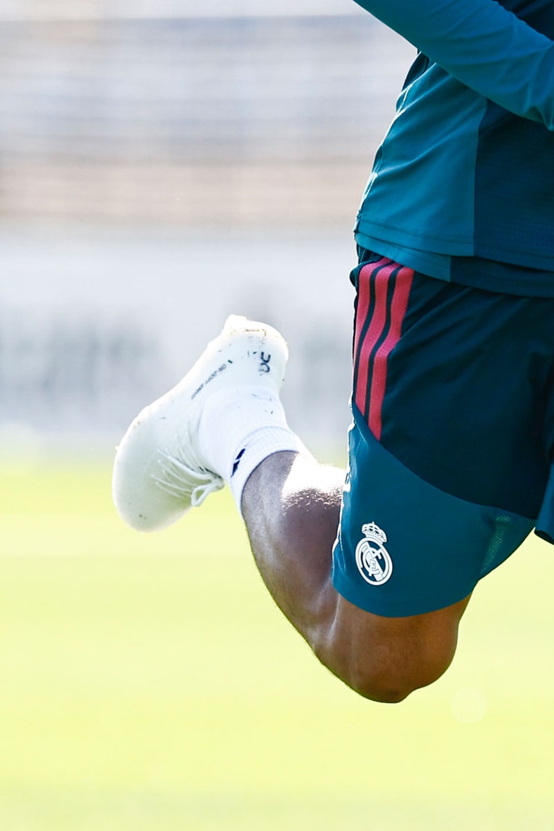 Kylian Mbappé Debuts On's First-Ever Football Boot in Real Madrid Training depart nike soccer french