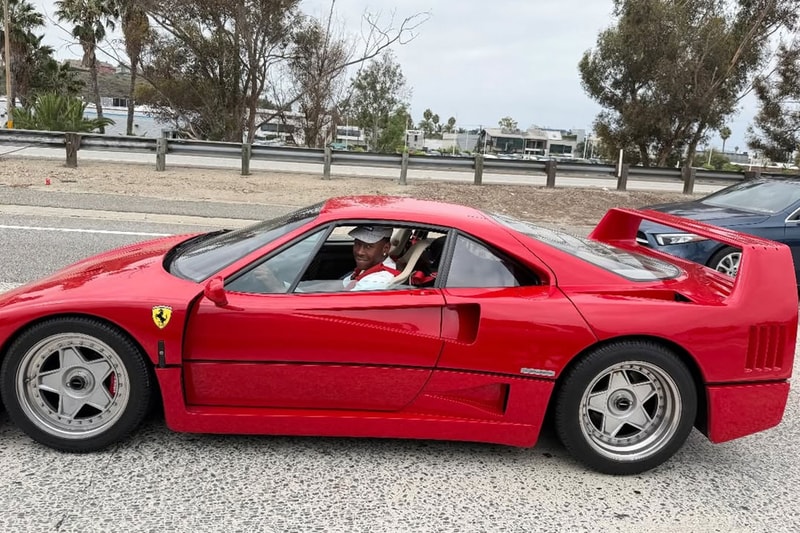 Ferrari F40 Becomes Fashion and Motorsport Status Symbol