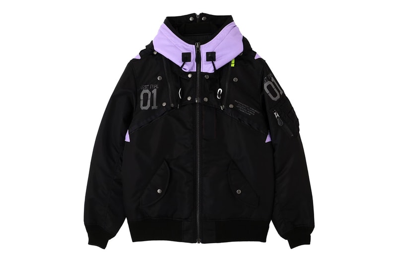 RADIO EVA x AVIREX Rebuild the MA-1 Jacket Around Three Neon Genesis Evangelion Units