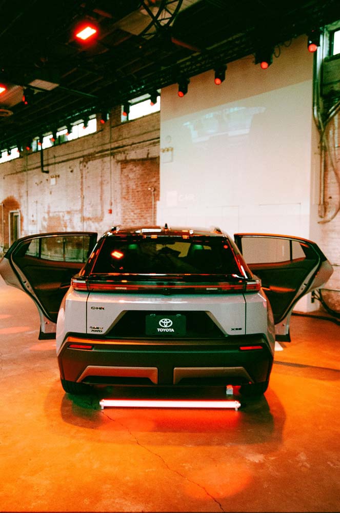Behind the Scenes of the Toyota C-HR NYFW Event 