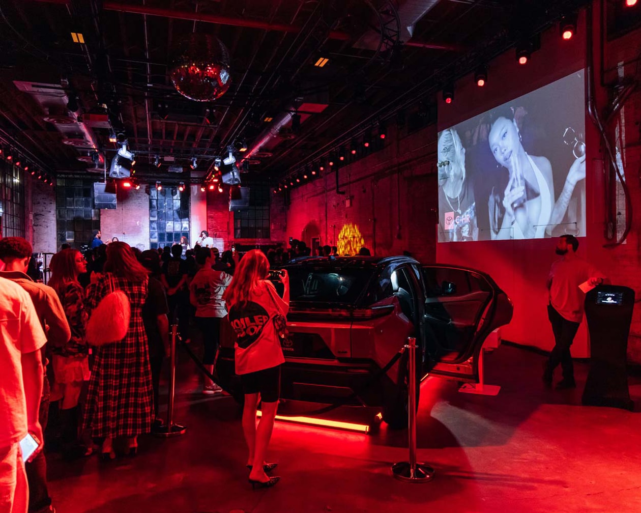 Behind the Scenes of the Toyota C-HR NYFW Event 