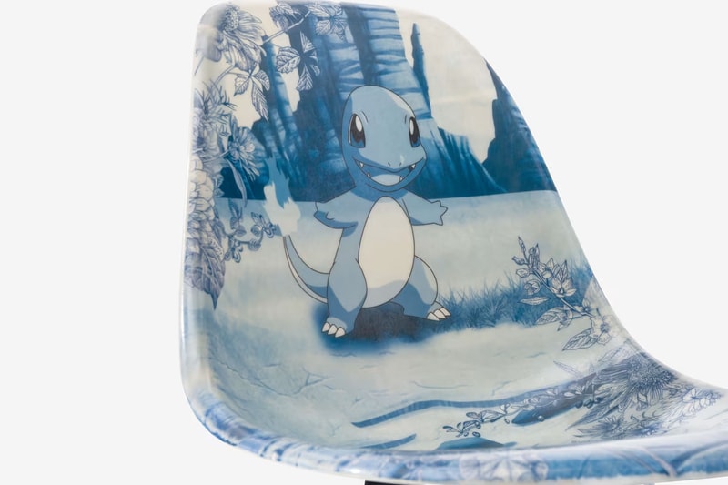 100 Thieves Drops Porcelain-Style Pokémon Chairs Hand-Built by Modernica