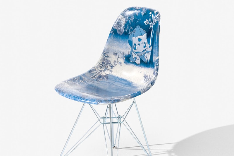 100 Thieves Drops Porcelain-Style Pokémon Chairs Hand-Built by Modernica