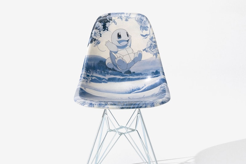 100 Thieves Drops Porcelain-Style Pokémon Chairs Hand-Built by Modernica