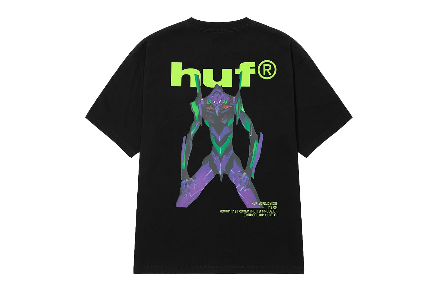 Neon Genesis Evangelion HUF Collaboration collection Release Info
