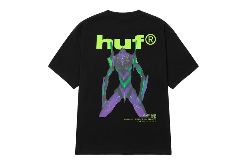 Neon Genesis Evangelion HUF Collaboration collection Release Info