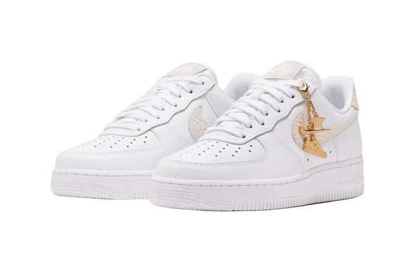 Nike Air Force 1 Low Gold Charms IZ8908-100 Official Images