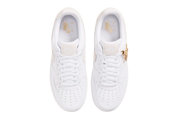 Nike Air Force 1 Low Gold Charms IZ8908-100 Official Images