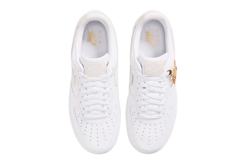 Nike Air Force 1 Low Gold Charms IZ8908-100 Official Images