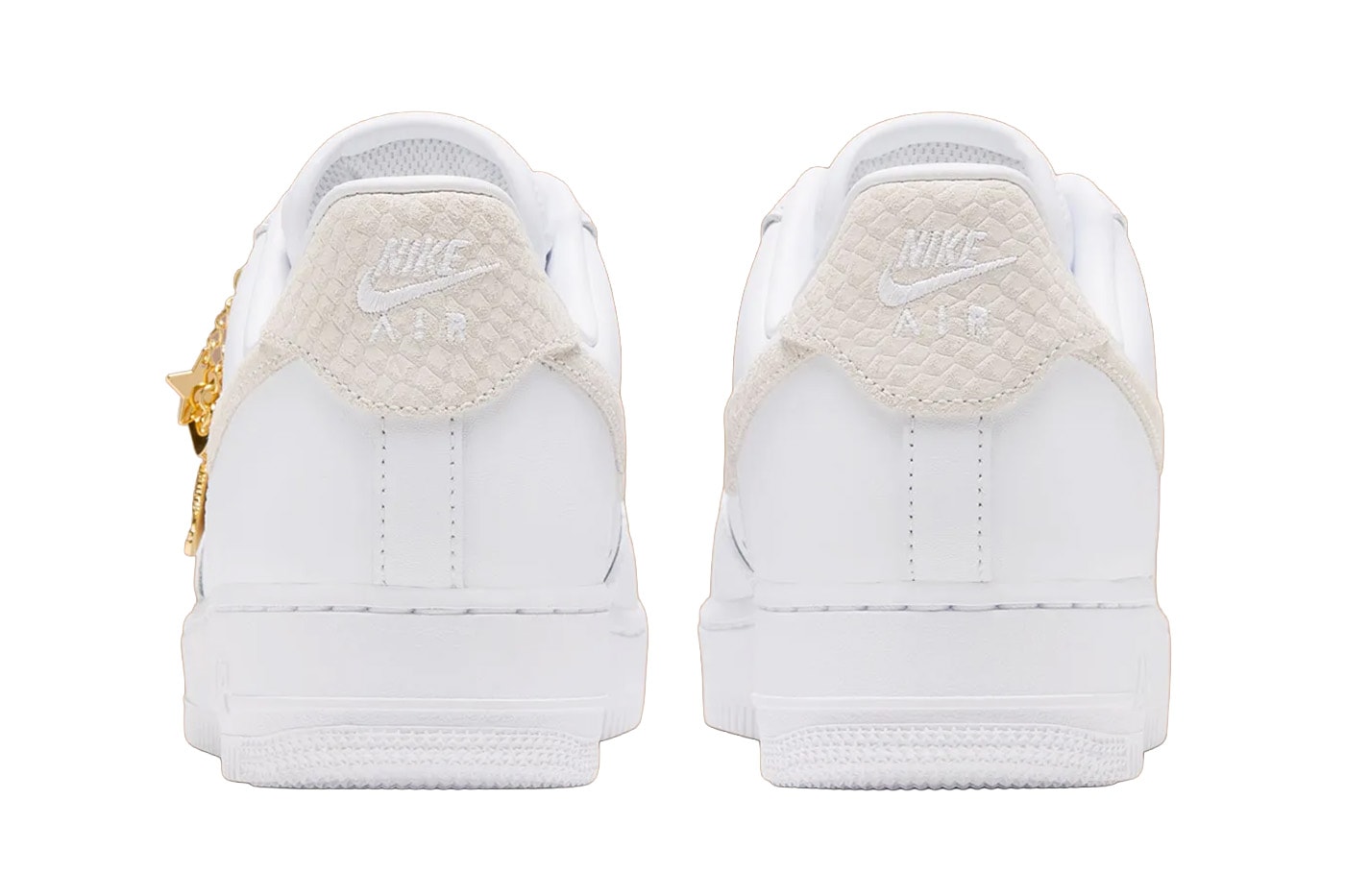 Nike Air Force 1 Low Gold Charms IZ8908-100 Official Images