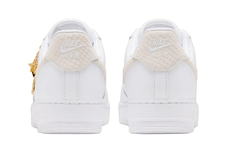 Nike Air Force 1 Low Gold Charms IZ8908-100 Official Images