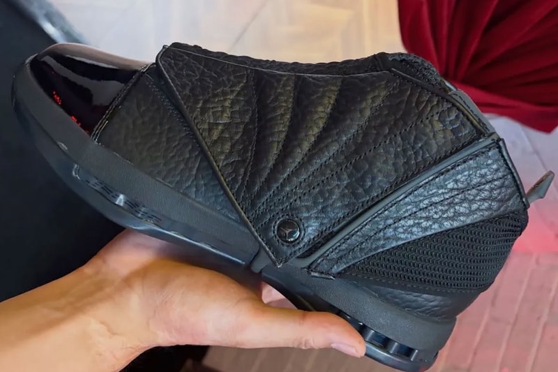 Air Jordan 16 "Black Pack" Release Info Black/Off Noir IZ2586-001