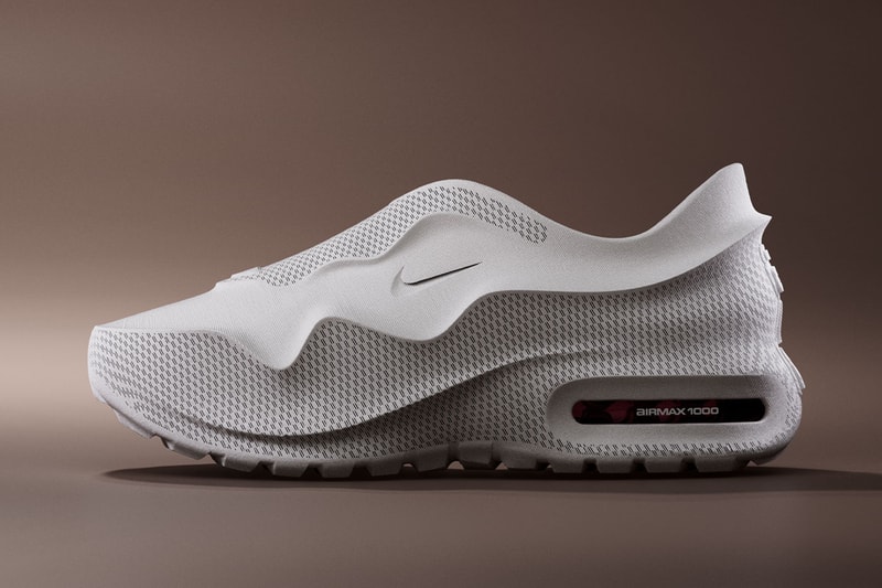 Nike and Zellerfeld Unveil the 3D-Printed AIRMAX 1000.3 "Stone/Burgundy Crush"