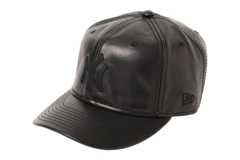 BEAMS New Era PC-9FIFTY Leather Cap brown black Release Info