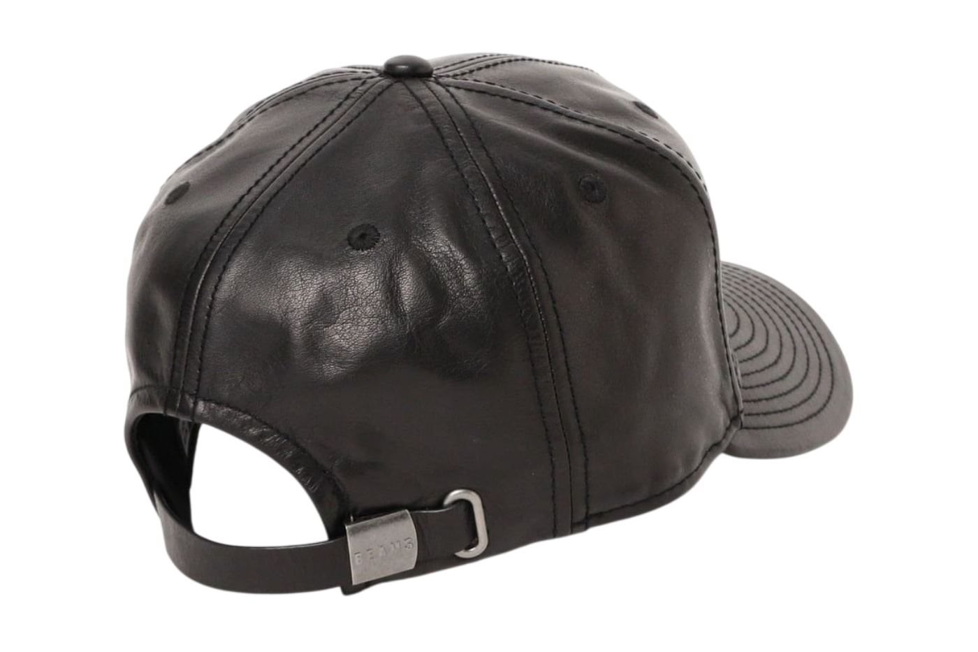BEAMS New Era PC-9FIFTY Leather Cap brown black Release Info