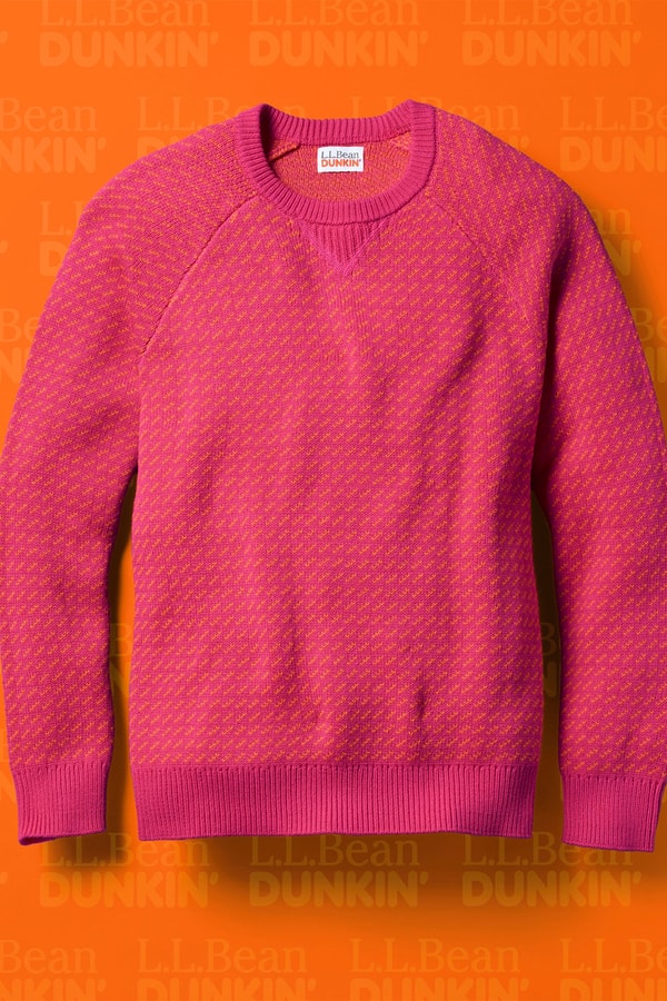 L l Bean Dunkin sweat cup sleeve boat and tote Collaboration collection Release Info