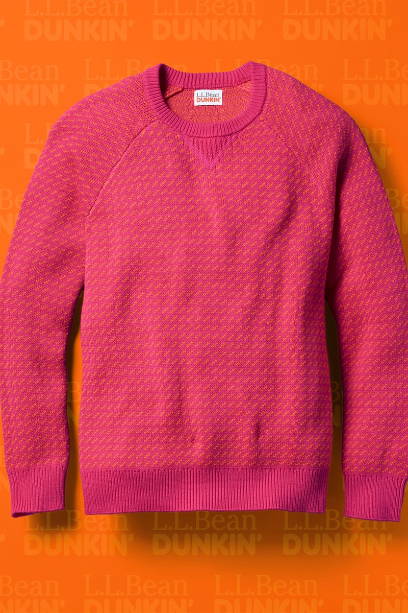 L l Bean Dunkin sweat cup sleeve boat and tote Collaboration collection Release Info