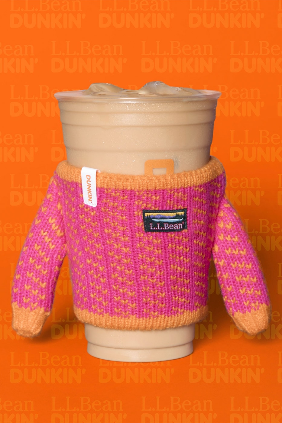L l Bean Dunkin sweat cup sleeve boat and tote Collaboration collection Release Info