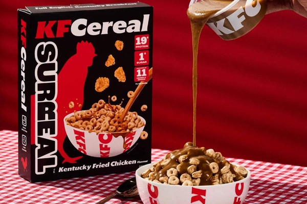 Surreal KFC KFCereal gravy Limited Edition Release Info