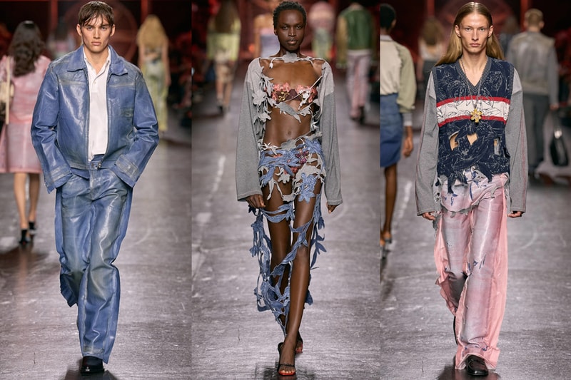 Glenn Martens' Diesel SS27 Collection: A Sensual Farewell to a Transformative Era