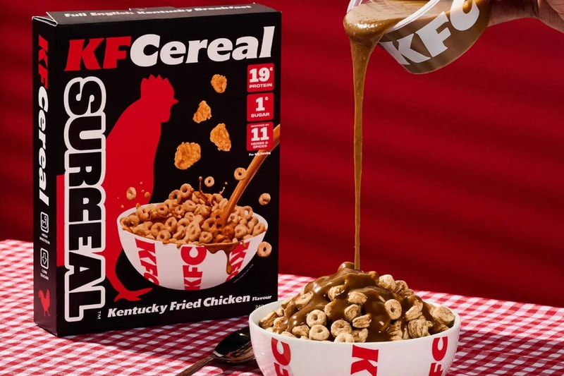 KFC and Surreal Launch Savory Chicken-Flavored Cereal