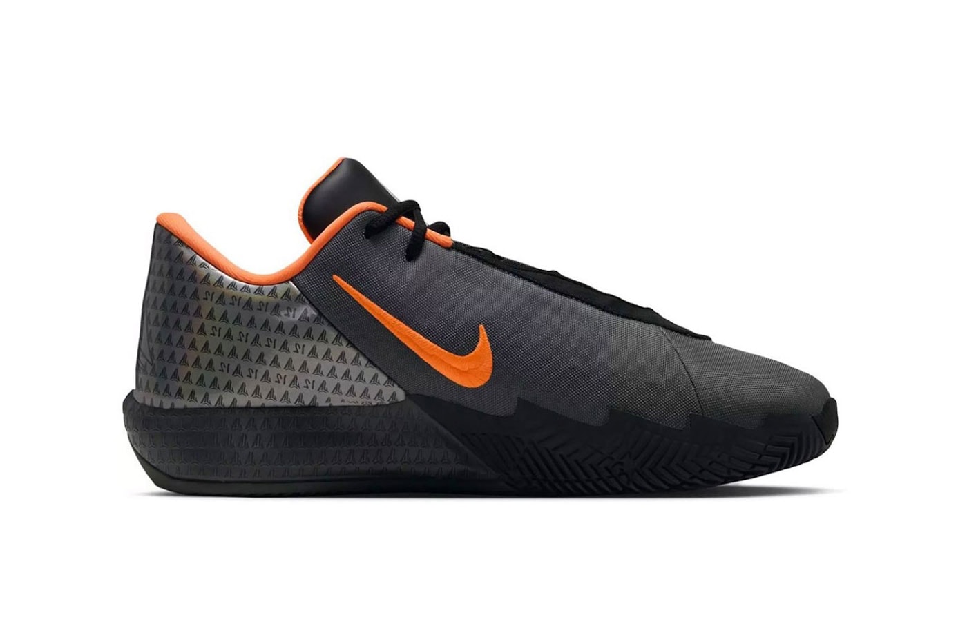 Nike Twelve Time "Halloween" Release Info Black/Pale Ivory-Iron Grey-Metallic Silver ja morant IM4164-002