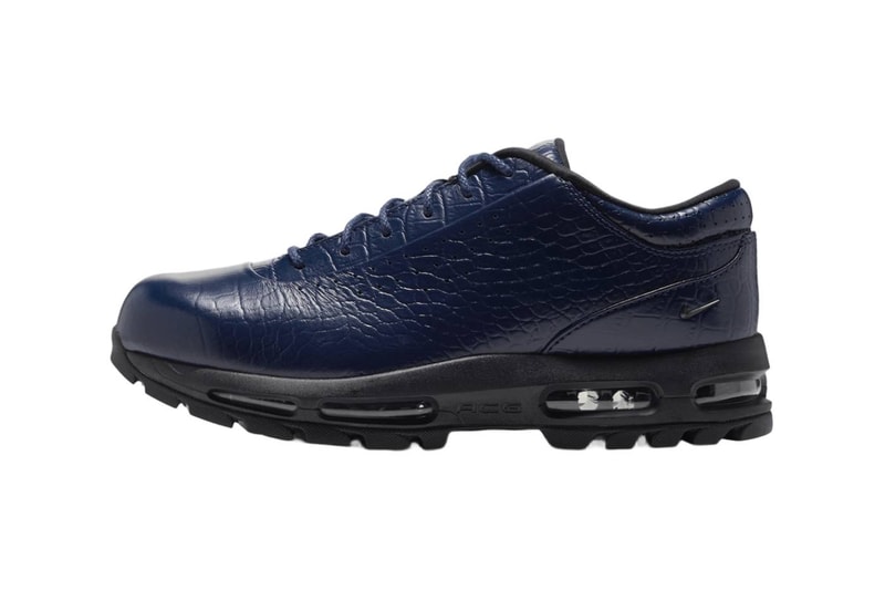 Nike Air Max Goadome Low Navy Croc Black Croc IV4517-400 IV4517-001 Release Info 