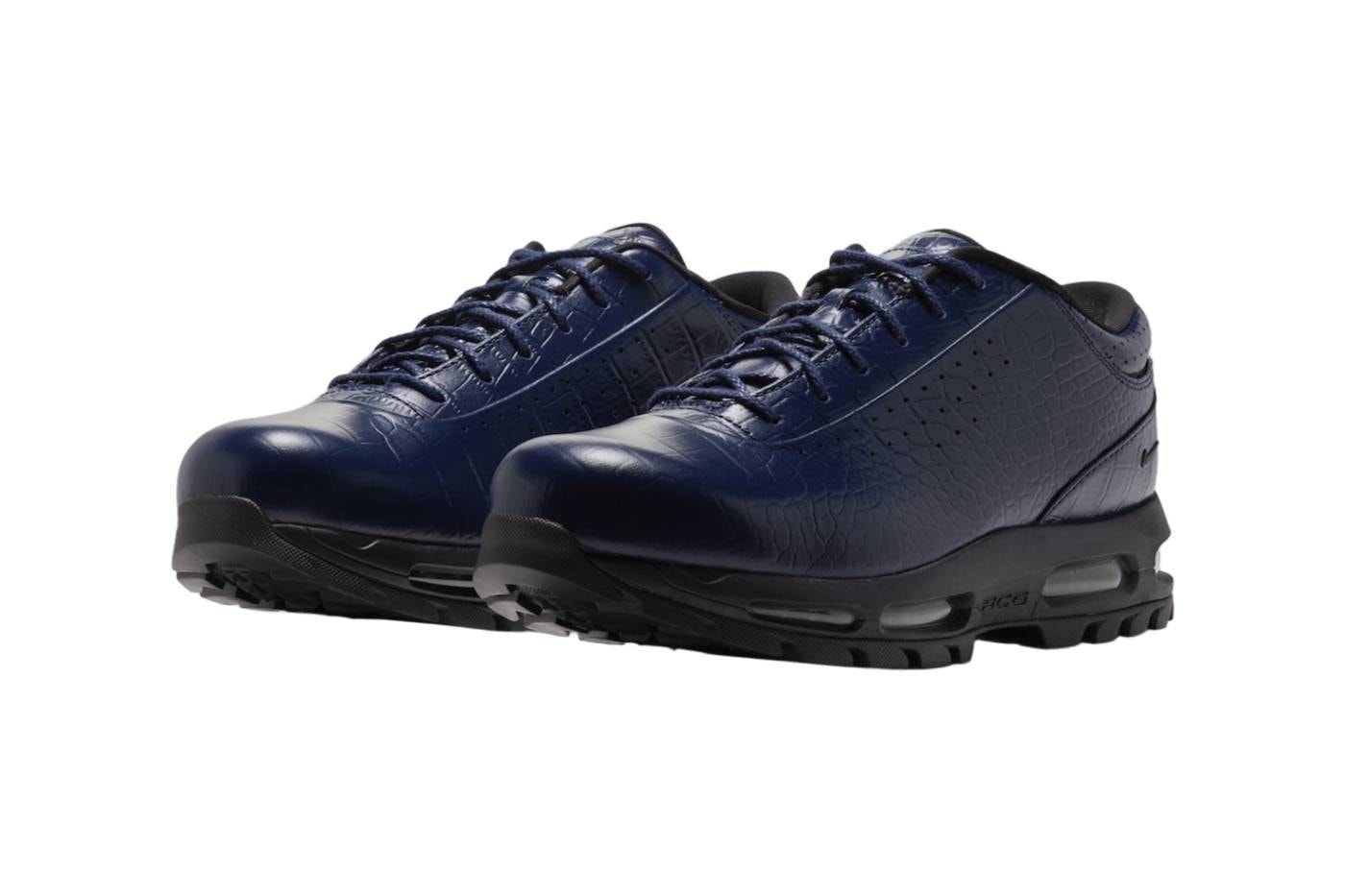 Nike Air Max Goadome Low Navy Croc Black Croc IV4517-400 IV4517-001 Release Info 