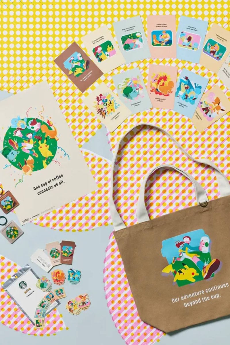 Pokémon Starbucks Japan Collaboration collection Release Info