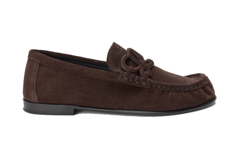 LOEWE Double L Loafer suede soft calfskin black dark chocolate caramet latte deep purple LOVL290X02-6417 9517 0315 LOVL290X03-1100 Release Info