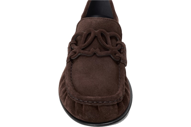 LOEWE Double L Loafer suede soft calfskin black dark chocolate caramet latte deep purple LOVL290X02-6417 9517 0315 LOVL290X03-1100 Release Info