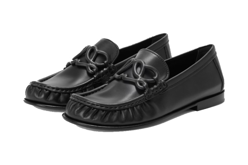 LOEWE Double L Loafer suede soft calfskin black dark chocolate caramet latte deep purple LOVL290X02-6417 9517 0315 LOVL290X03-1100 Release Info