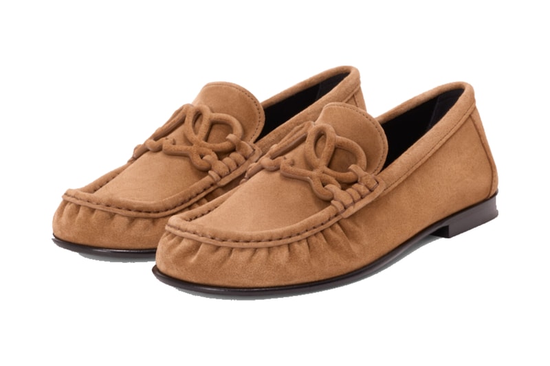 LOEWE Double L Loafer suede soft calfskin black dark chocolate caramet latte deep purple LOVL290X02-6417 9517 0315 LOVL290X03-1100 Release Info