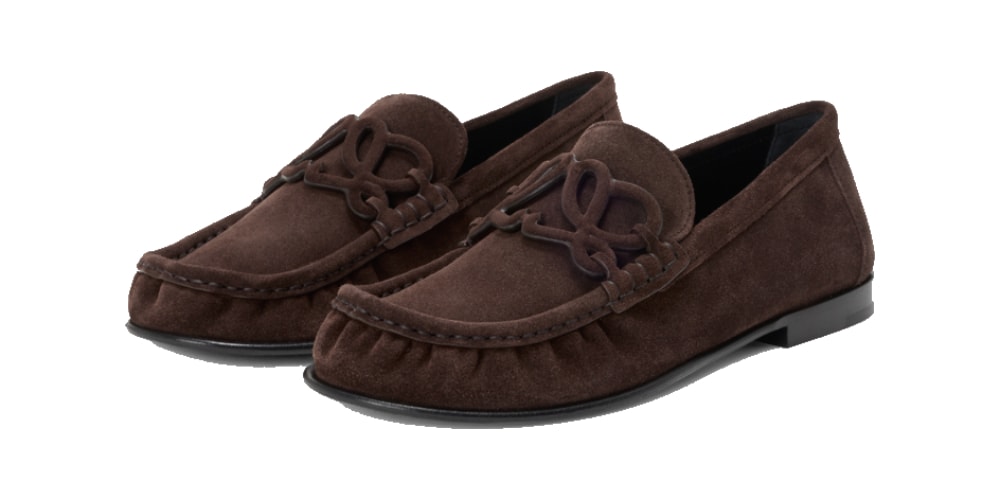 The LOEWE Double L Loafer Makes Its Logo Part of the Leather