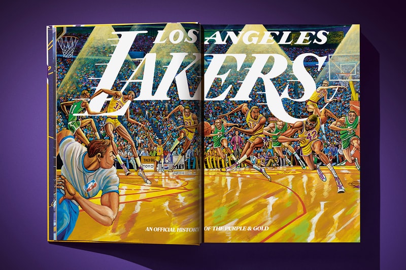los angeles Lakers An Official History of the Purple Gold taschen Book Release Info