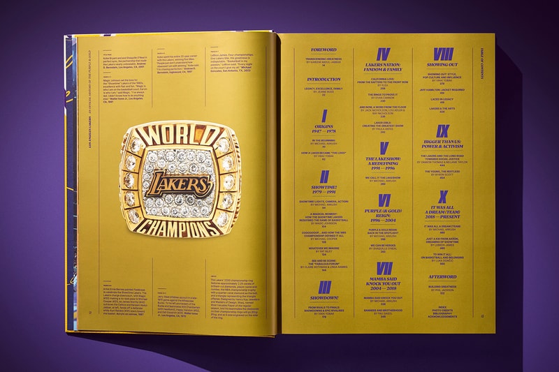 los angeles Lakers An Official History of the Purple Gold taschen Book Release Info