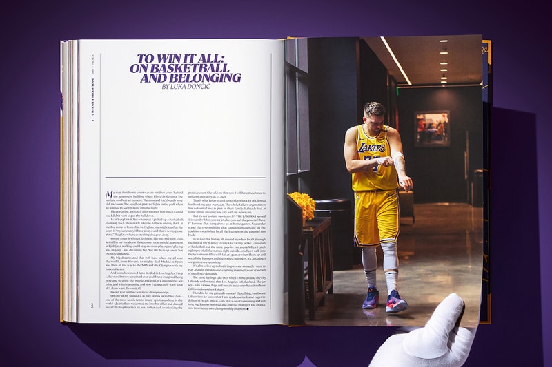 los angeles Lakers An Official History of the Purple Gold taschen Book Release Info