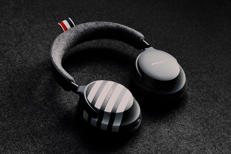 Thom Browne Elevates the Bose QuietComfort Ultra With Signature Cashmere Tailoring
