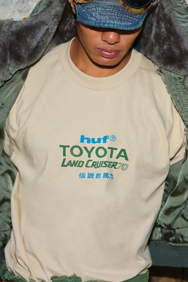 HUF Toyota Land Cruiser Collaboration collection Release Info