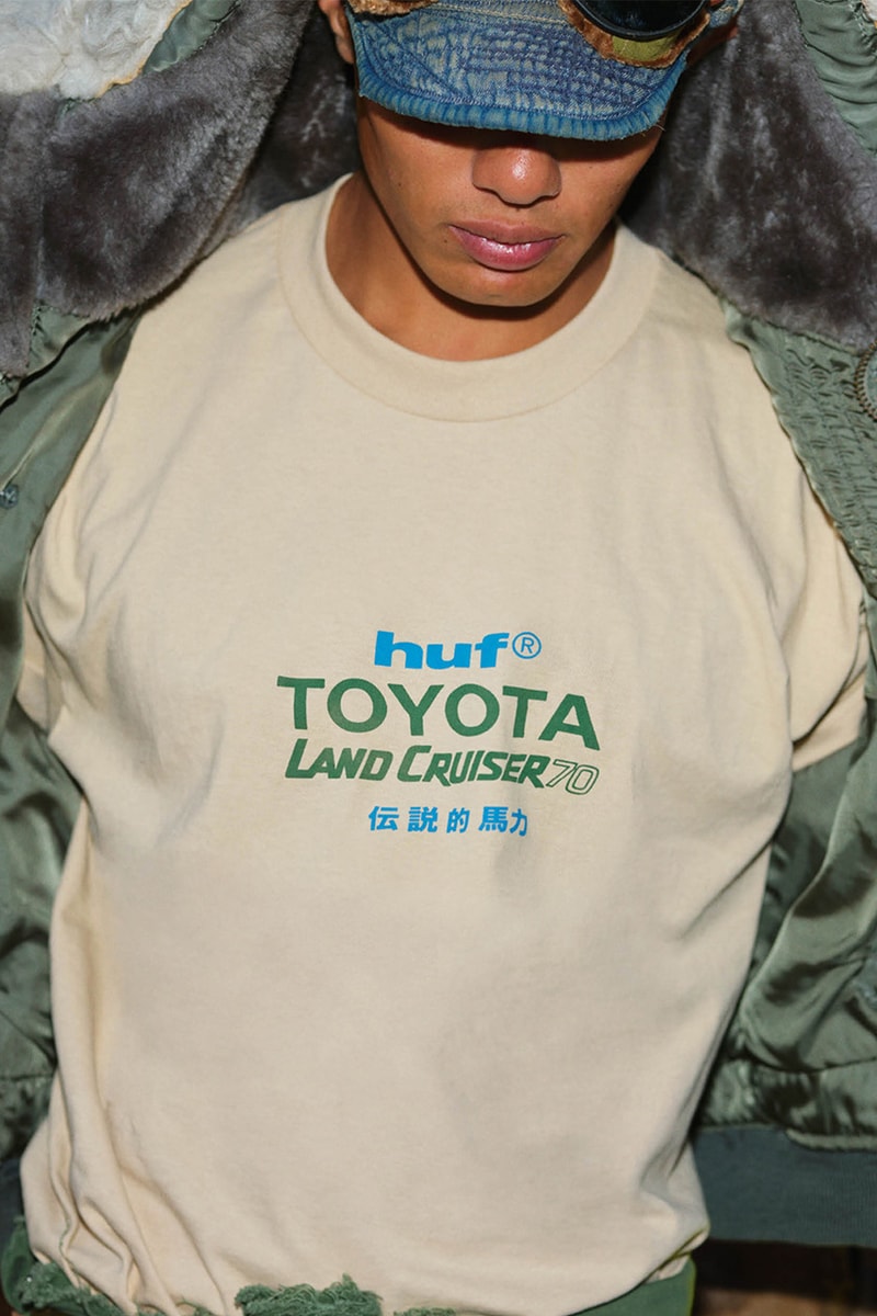 HUF Toyota Land Cruiser Collaboration collection Release Info