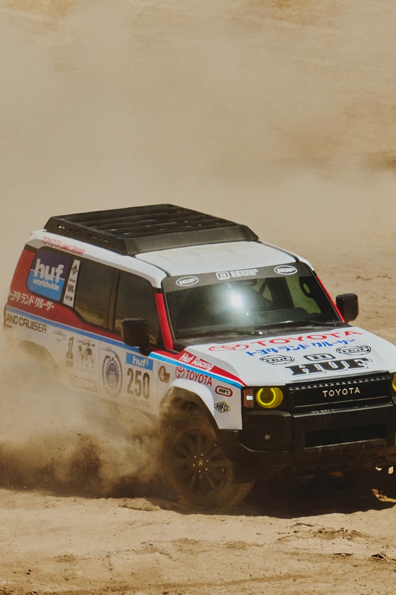 HUF Toyota Land Cruiser Collaboration collection Release Info