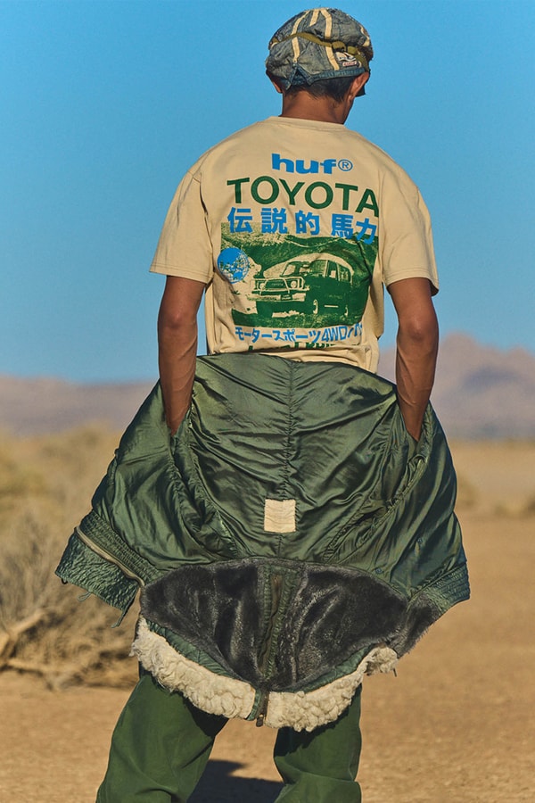 HUF Toyota Land Cruiser Collaboration collection Release Info