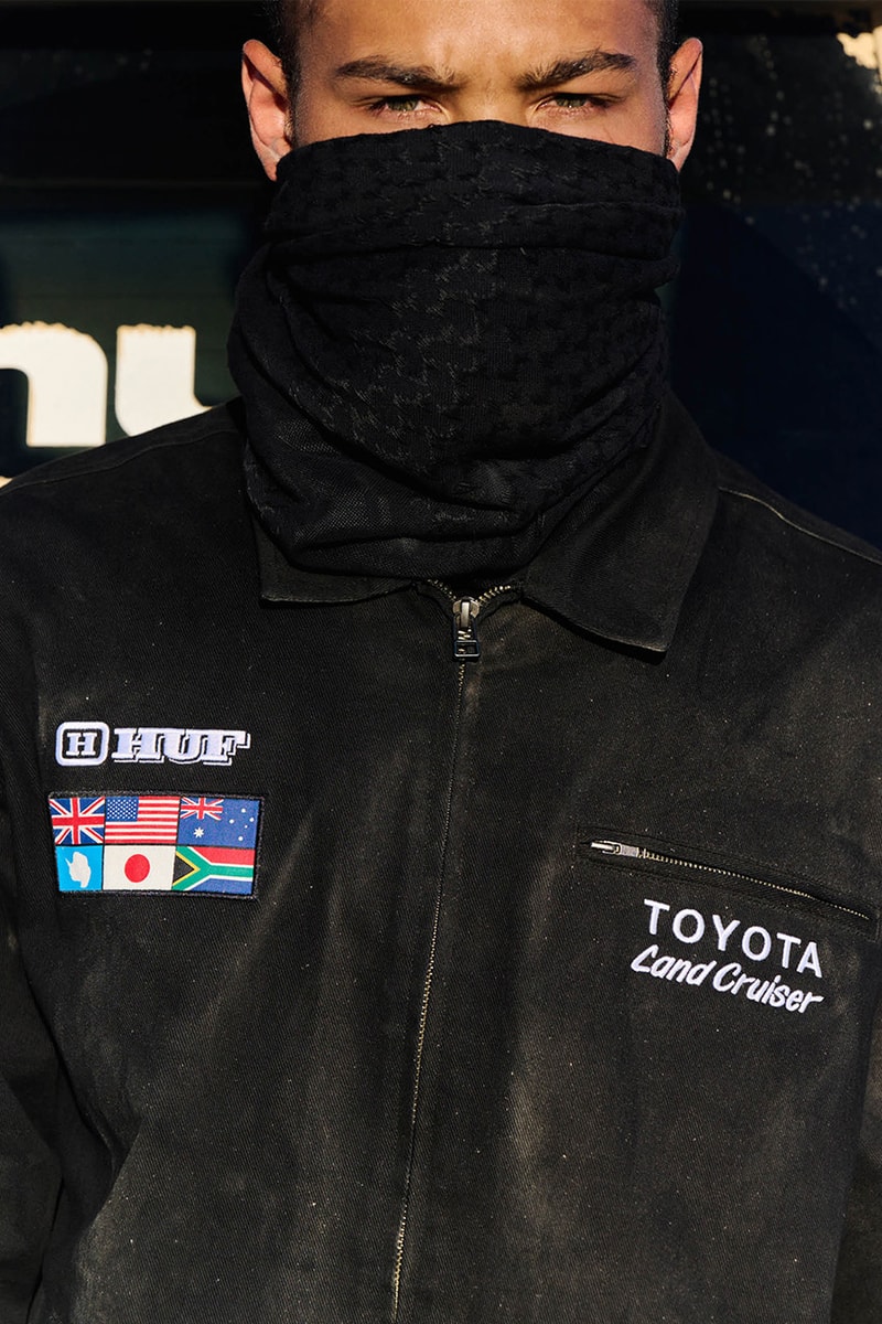 HUF Toyota Land Cruiser Collaboration collection Release Info
