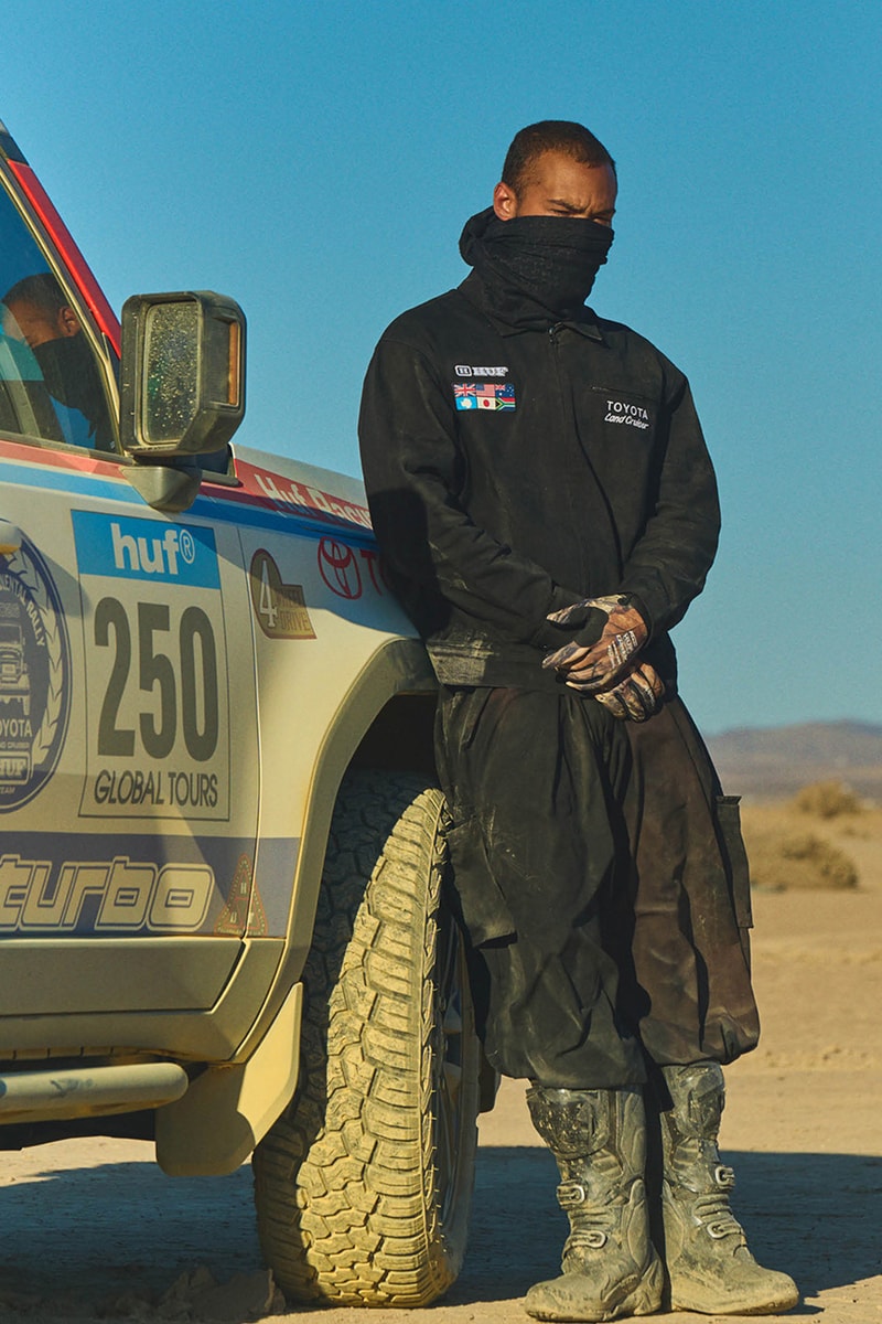 HUF Toyota Land Cruiser Collaboration collection Release Info