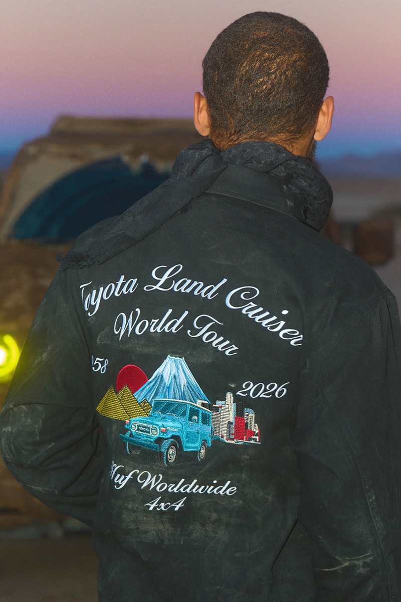HUF Toyota Land Cruiser Collaboration collection Release Info