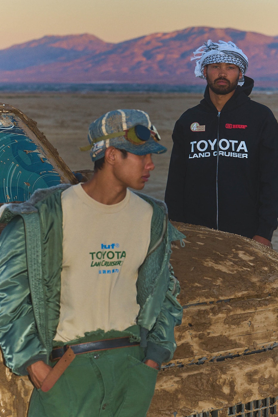 HUF Toyota Land Cruiser Collaboration collection Release Info