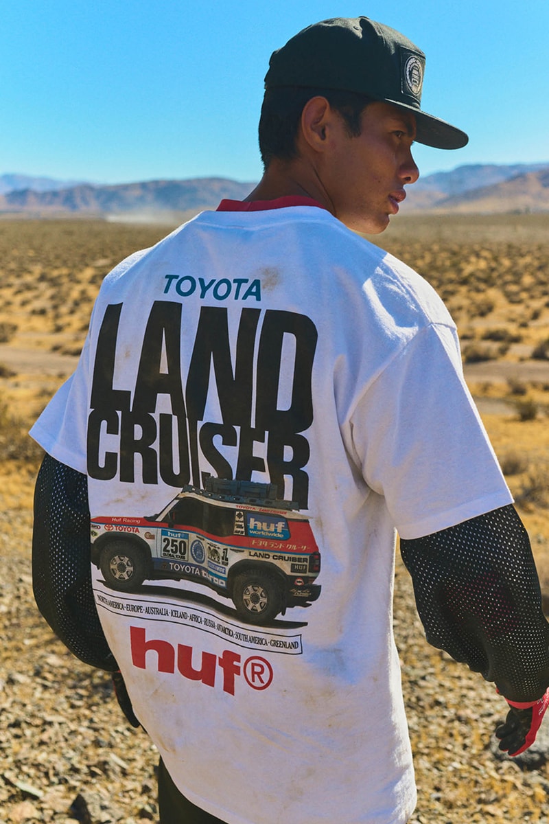 HUF Toyota Land Cruiser Collaboration collection Release Info