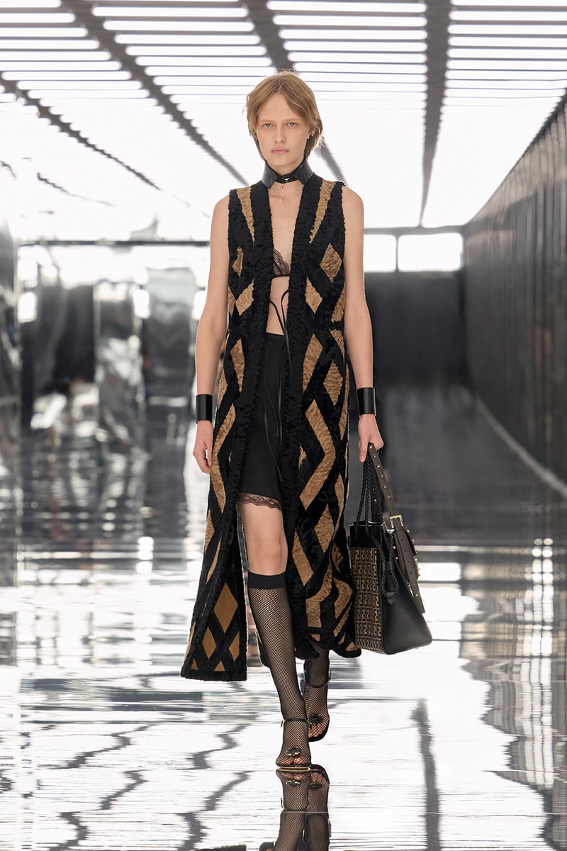 Maria Grazia Chiuri Redefines Modern Form for Fendi SS27 milan fashion week runway show spring summer 2027